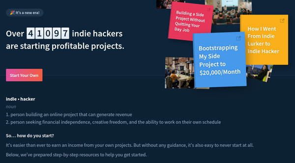 Ce e indie hacking-ul?